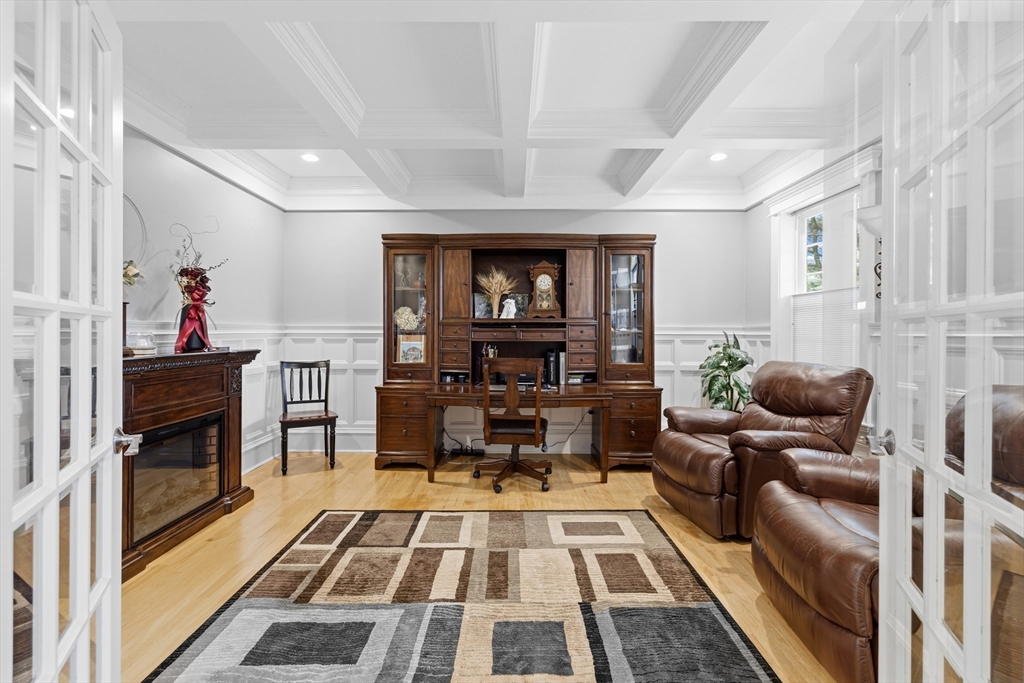 35 High Street Freetown, MA 02702 - Photo 15 of 40 a living room with furniture fireplace and rug