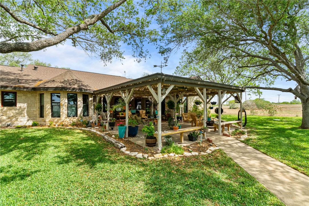 345 Trail Ridge Drive Sandia, TX 78383 - Photo 6 of 40 Outdoor dining is magnificent on this patio