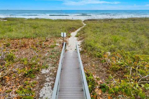 a view of an ocean from a balcony