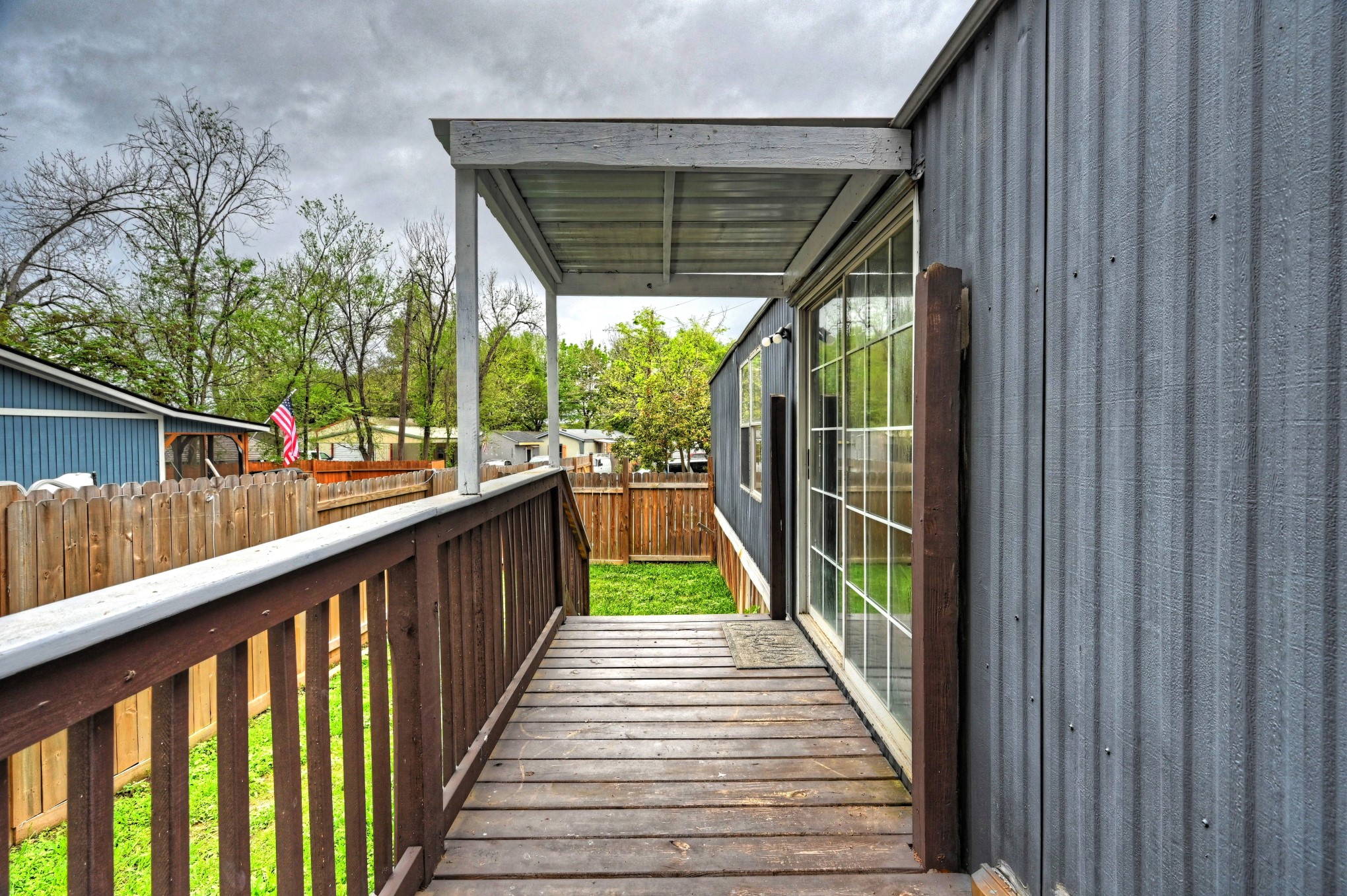 13204 Enchanted Vista Willis, TX 77318 - Photo 21 of 43 a view of balcony with wooden floor