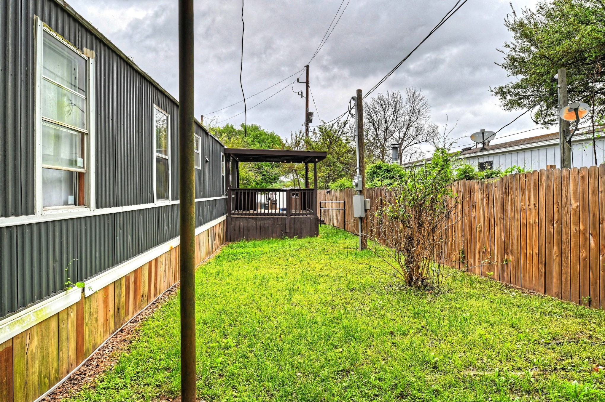 13204 Enchanted Vista Willis, TX 77318 - Photo 8 of 43 a view of backyard with green space