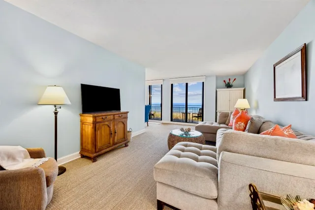 a view of an ocean view