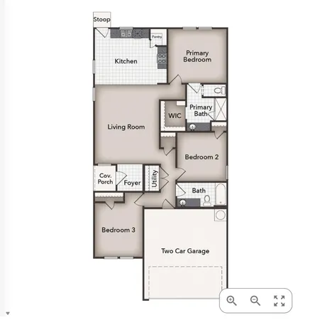 a picture of a floor plan
