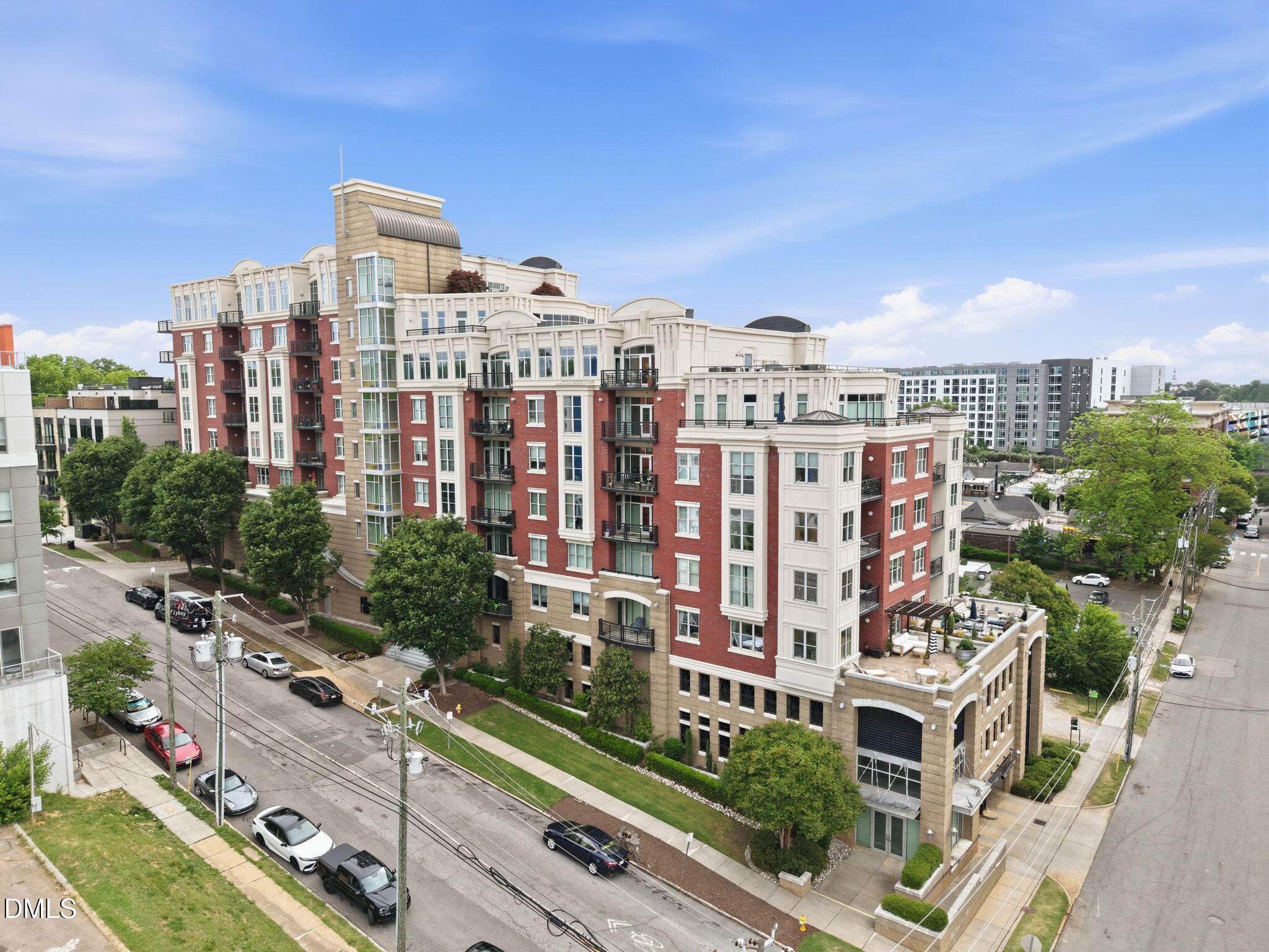 618 North Boylan Avenue, Unit 800 Raleigh, NC 27603 - Photo 1 of 25 a view of a city that has tall buildings