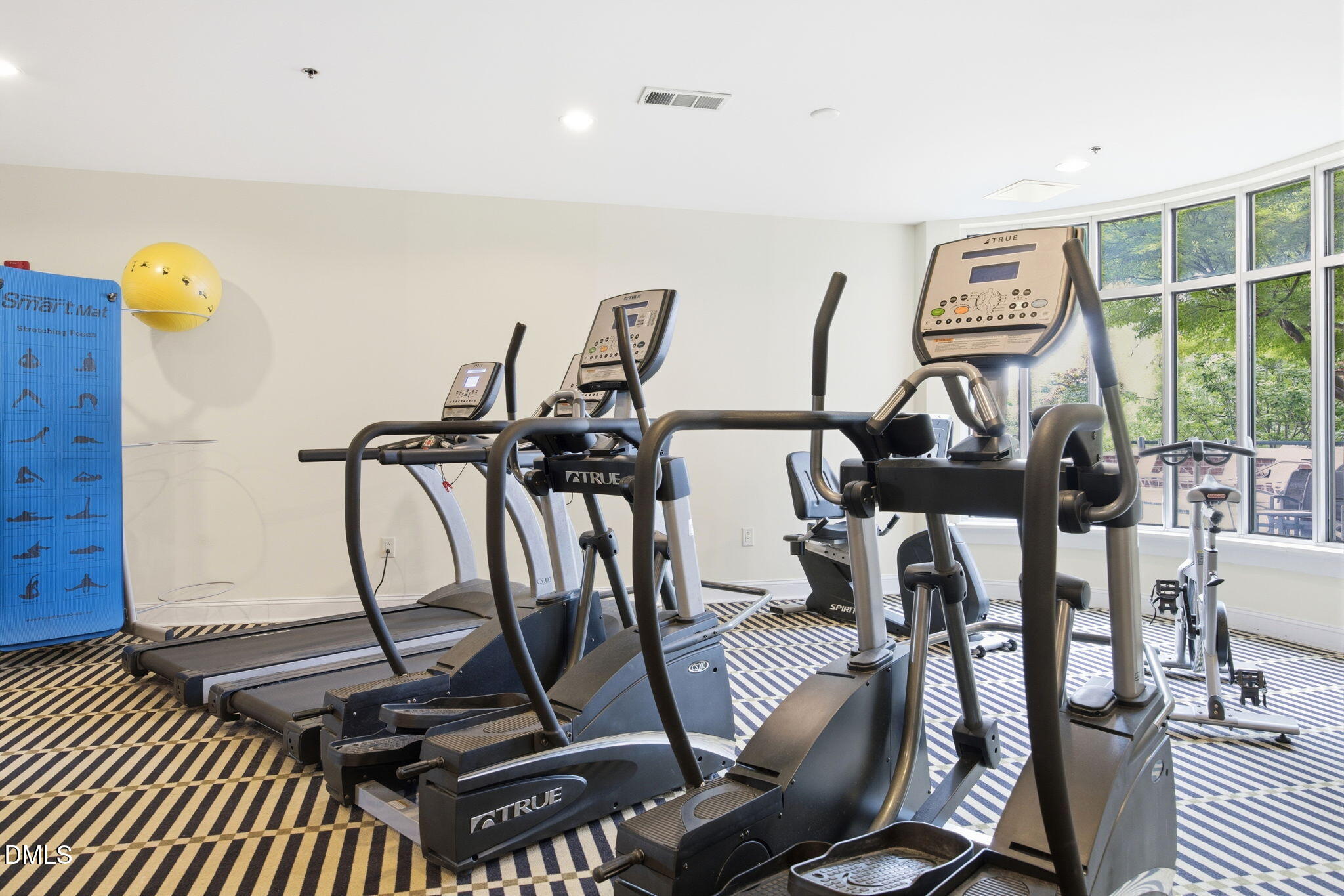 618 North Boylan Avenue, Unit 800 Raleigh, NC 27603 - Photo 21 of 25 a view of workspace with gym equipment