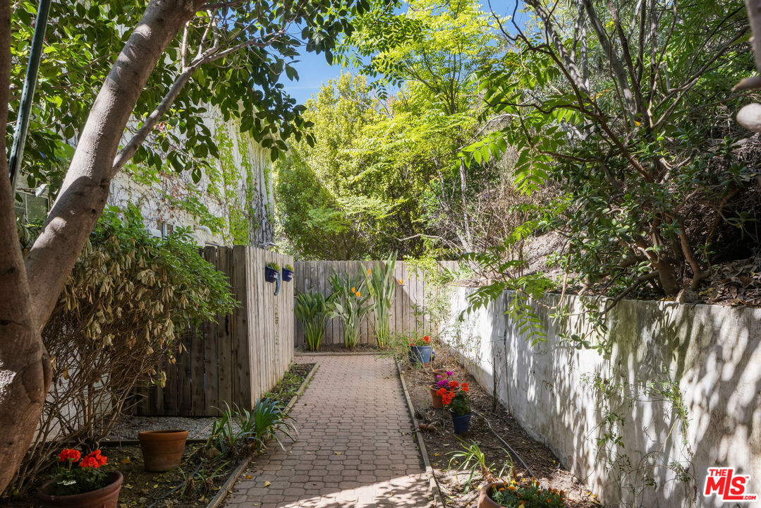 9732 Rotta Avenue Sunland, CA 91040 - Photo 17 of 22 a garden view with a seating space