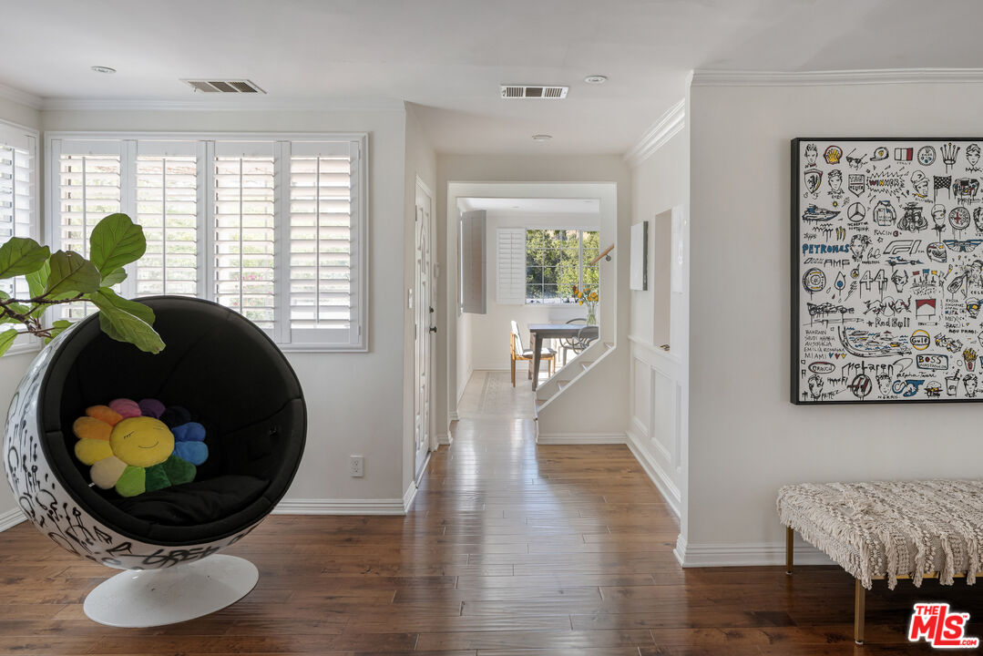 9732 Rotta Avenue Sunland, CA 91040 - Photo 7 of 22 a living room with furniture and wooden floor