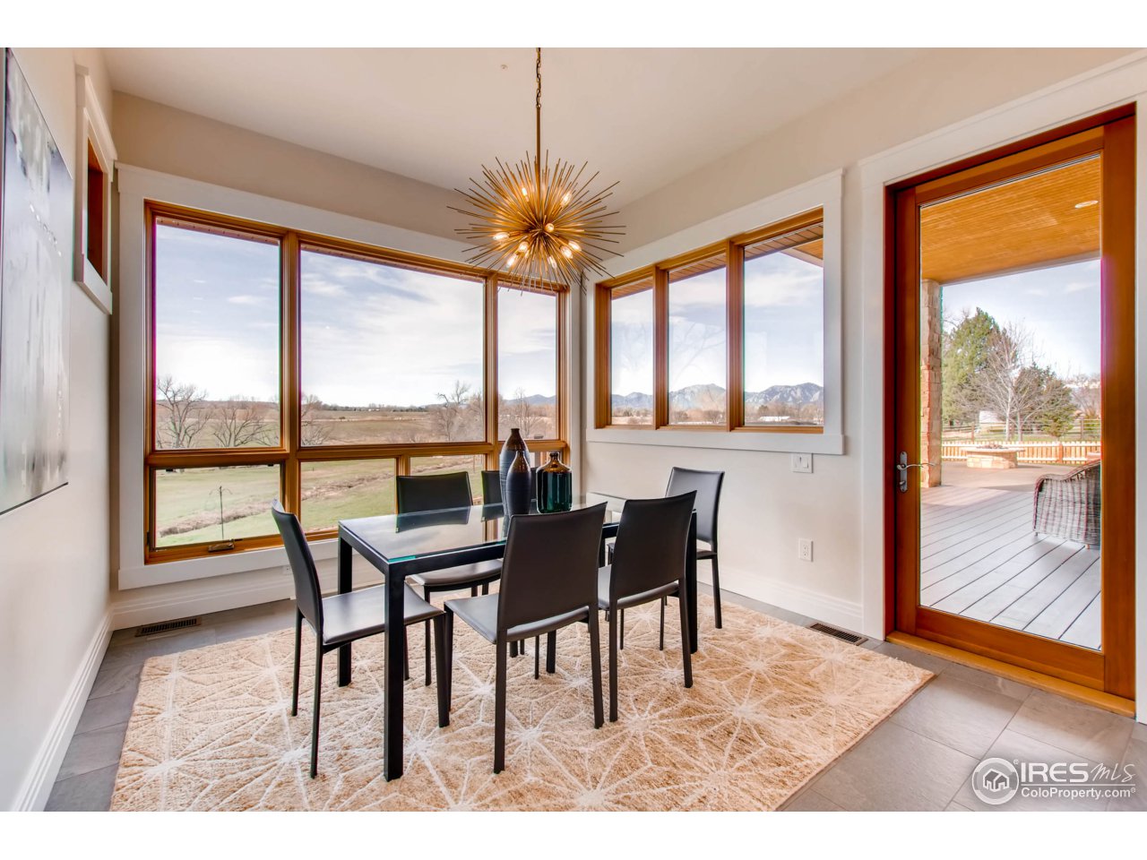 8446 Valmont Road Boulder, CO 80301 - Photo 13 of 40 Breakfast nook with a view