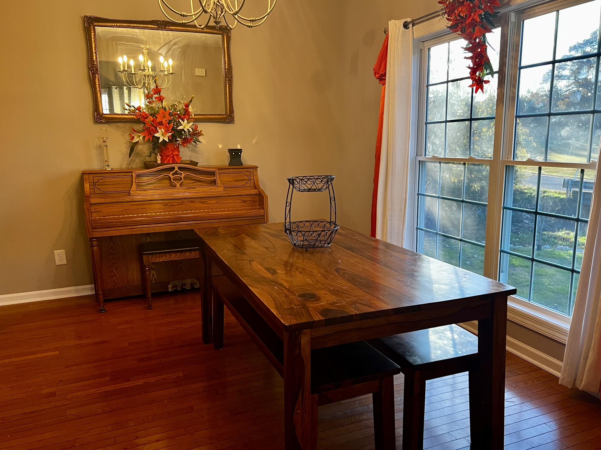305 Duncan Lane Winchester, TN 37398 - Photo 21 of 34 a room with a table chairs and wooden floor