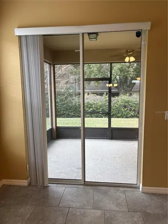 a view of front door