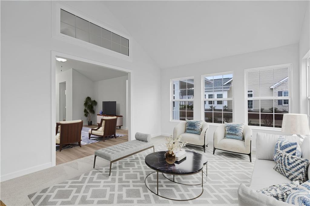 1261 Sandy Rdg Drive Sarver, PA 16055 - Photo 9 of 28 a living room with furniture and a wooden floor