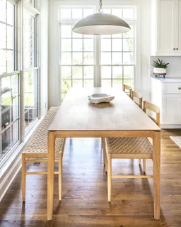 a view of nature from balcony with furniture