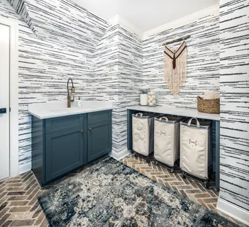 a view of a brick wall