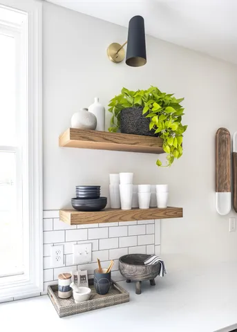 a view of a deck with a yard