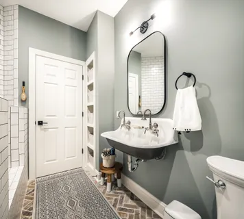 a view of a yard with a garden