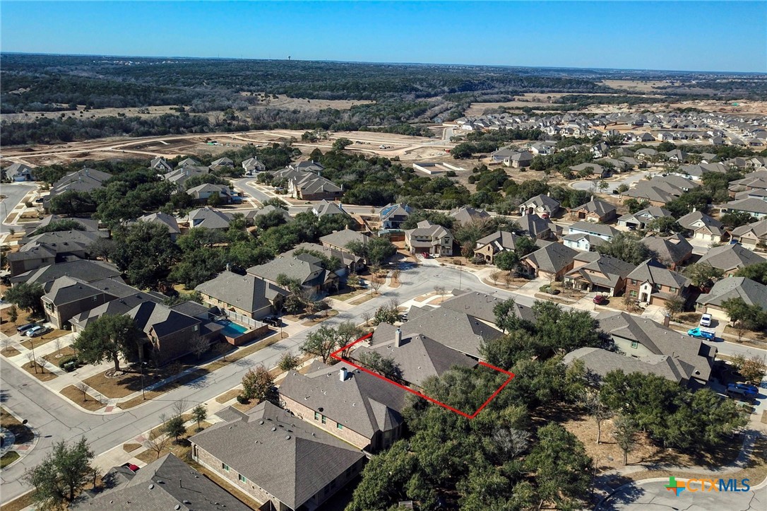 1239 Falling Hills Drive Georgetown, TX 78628 - Photo 25 of 31 Aerial