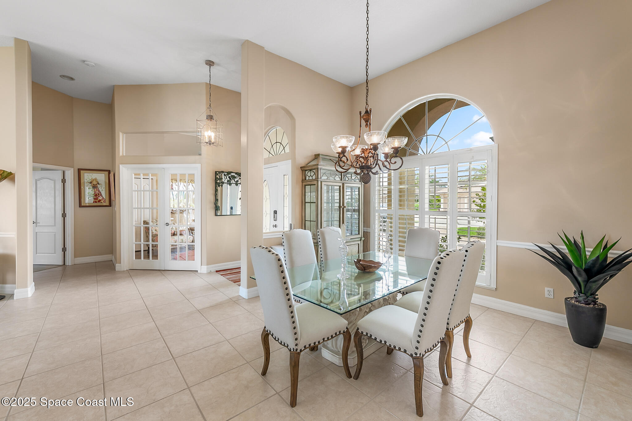 4336 Collingtree Drive Rockledge, FL 32955 - Photo 15 of 62 a view of a livingroom with furniture and a porch