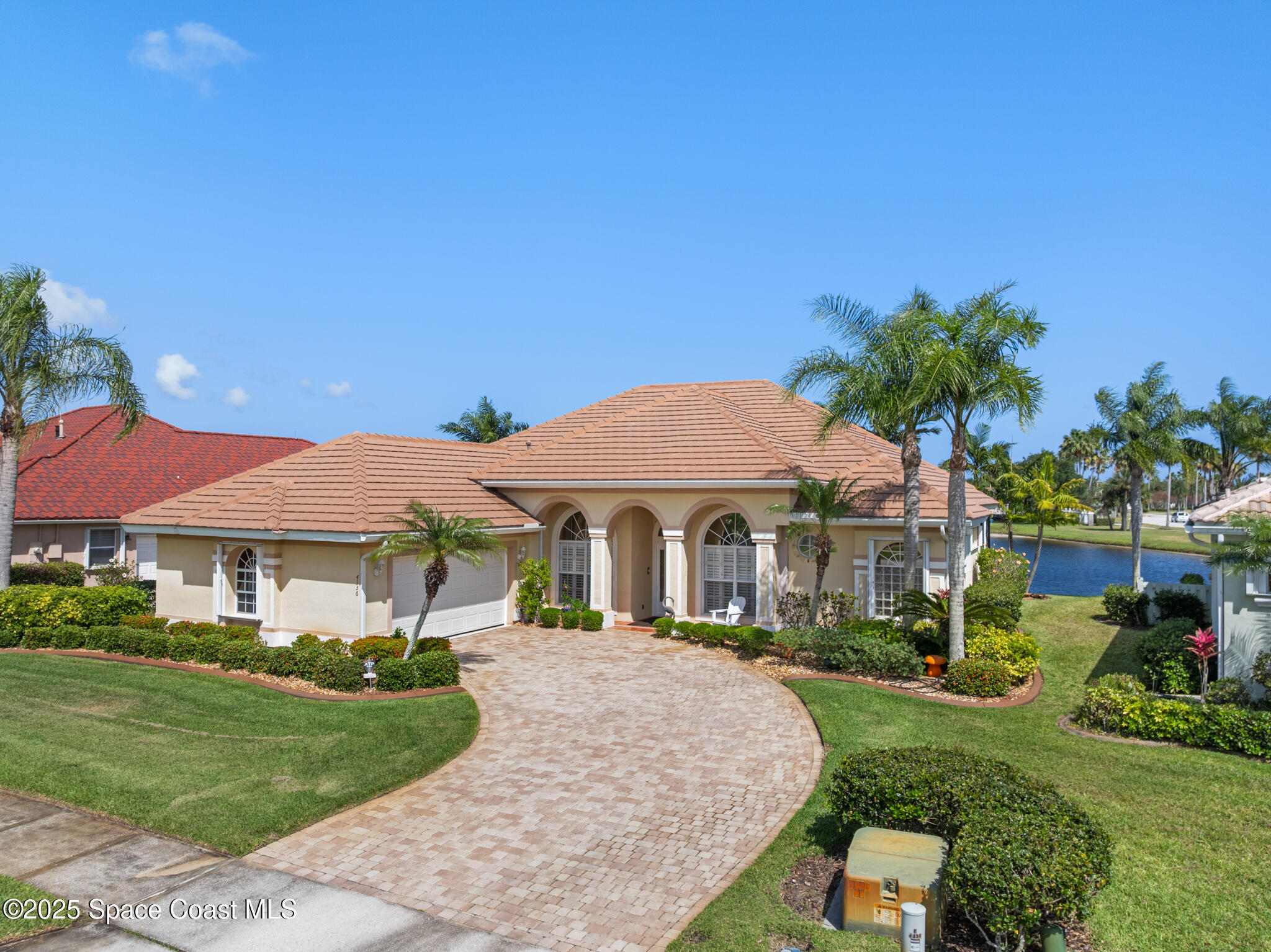 4336 Collingtree Drive Rockledge, FL 32955 - Photo 3 of 62 a front view of a house with a yard