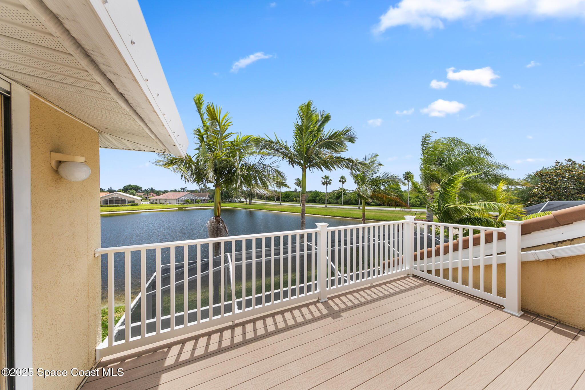 4336 Collingtree Drive Rockledge, FL 32955 - Photo 46 of 62 a view of a balcony with wooden floor