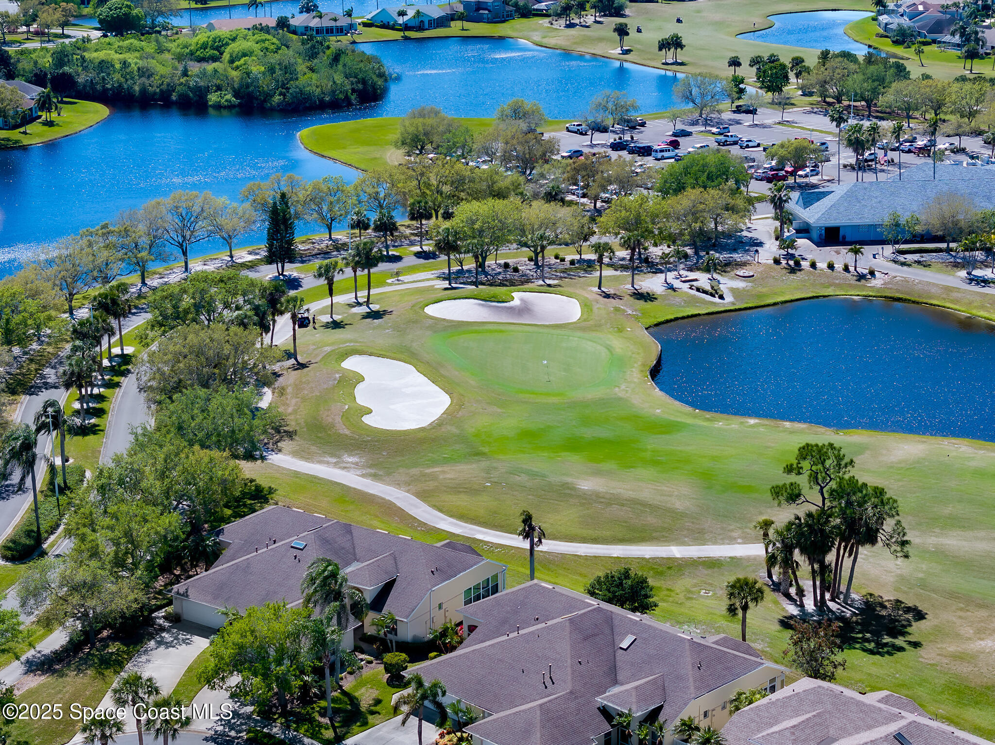 4336 Collingtree Drive Rockledge, FL 32955 - Photo 58 of 62 an aerial view of a swimming pool patio swimming pool and outdoor seating