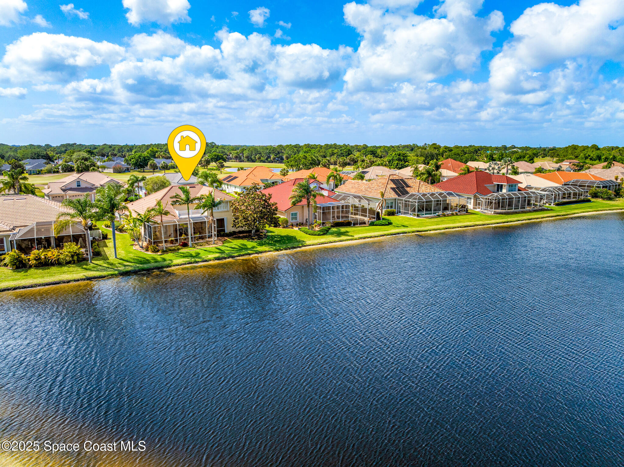 4336 Collingtree Drive Rockledge, FL 32955 - Photo 8 of 62 a view of a swimming pool with an outdoor space and seating area