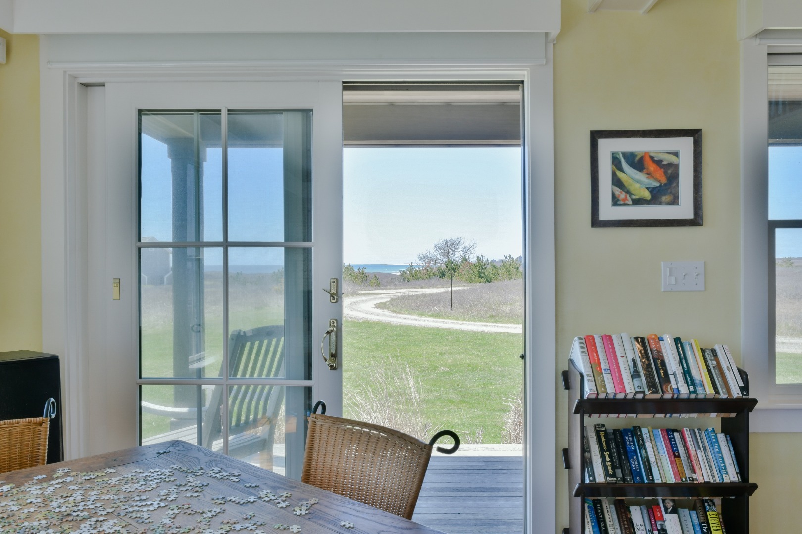 12 Waquoit Road Nantucket, MA 02554 - Photo 10 of 24 Sliding doors to ocean facing deck