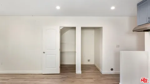 a view of wooden floor