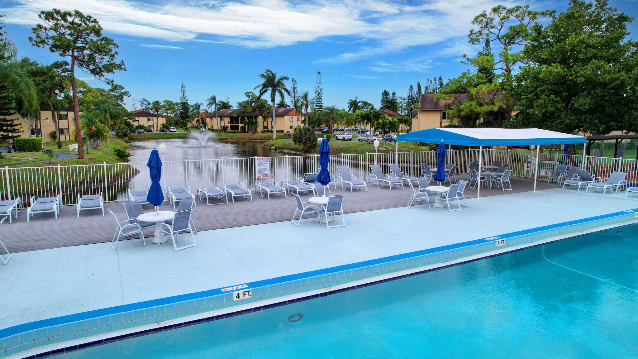 301 Pine Ridge Circle, Unit B2 Greenacres, FL 33463 - Photo 27 of 31 Pool