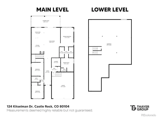 $699,000 | 124 Kitselman Drive, Castle Rock, CO 80104