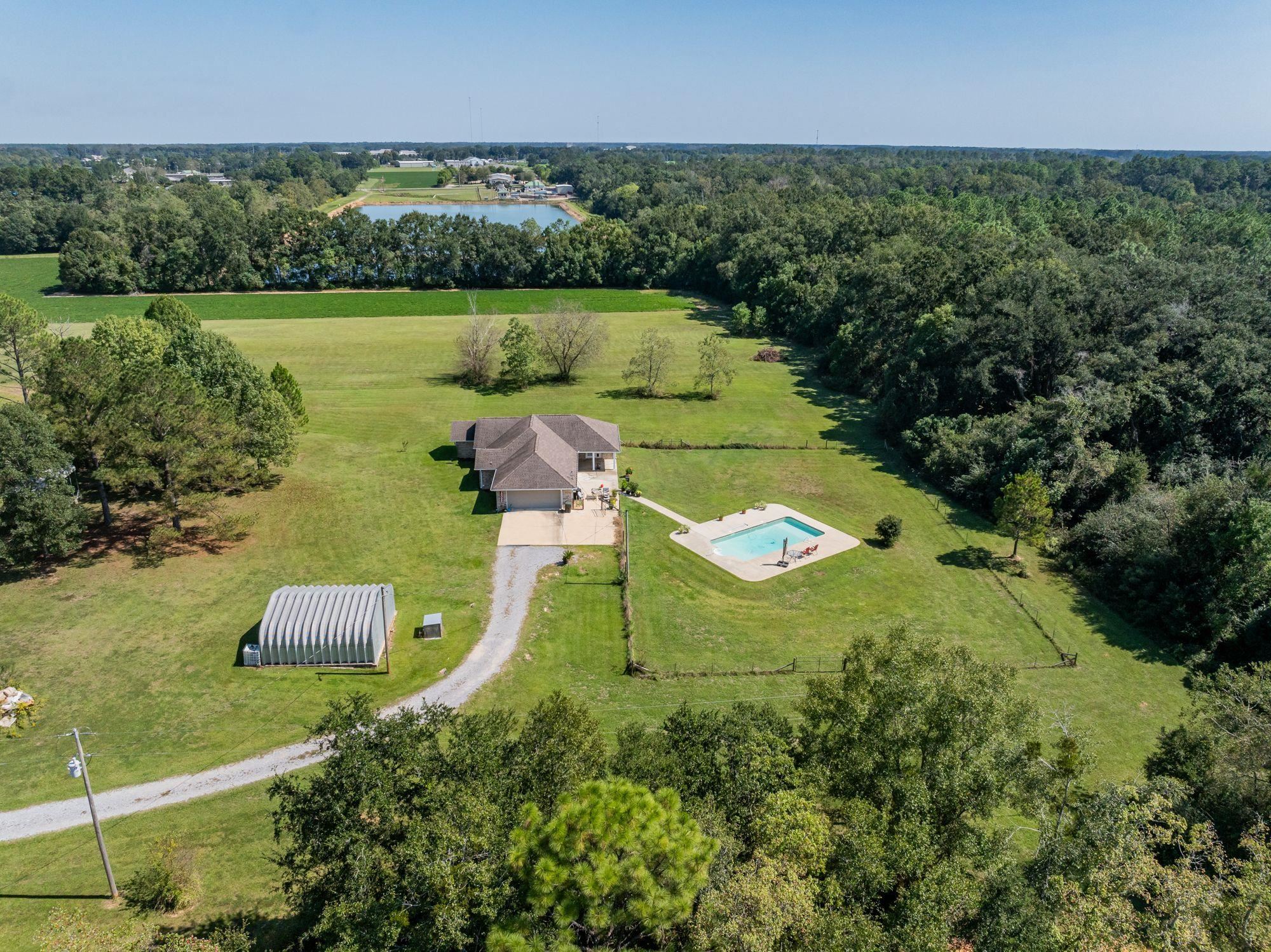 15066 Black Griffin Road Loxley, AL 36551 - Photo 5 of 38 Aerial View