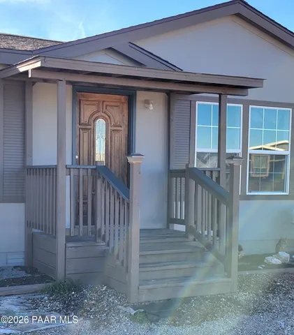 a view of front door of a house