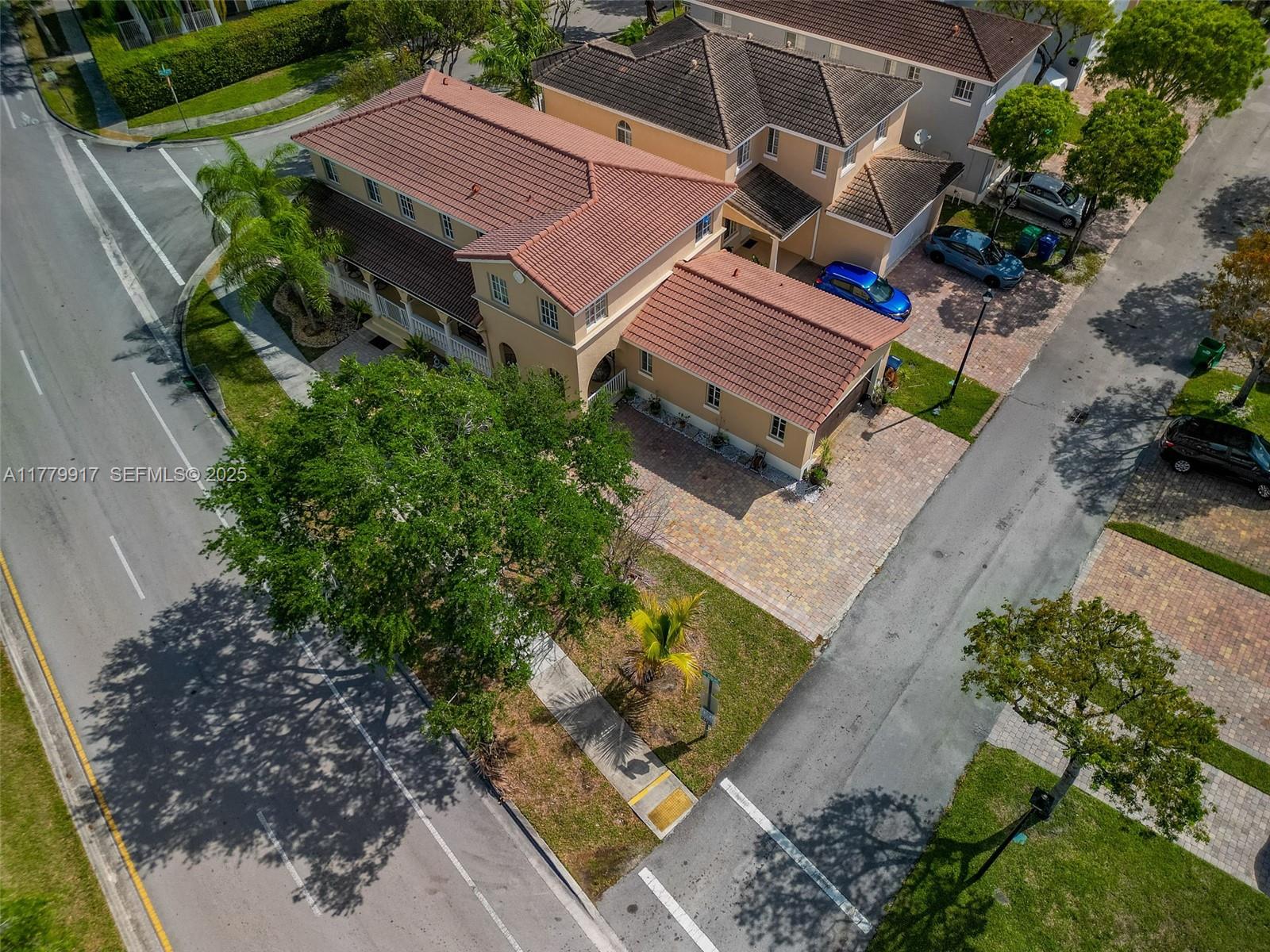 13990 Southwest 274th Terrace Homestead, FL 33032 - Photo 60 of 60 an aerial view of a house with a yard
