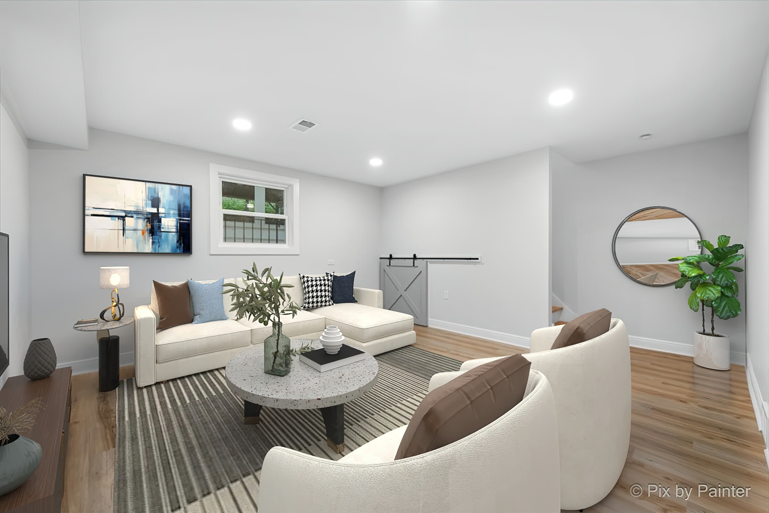 918 Delles Road Wheaton, IL 60189 - Photo 3 of 36 a living room with furniture and a potted plant
