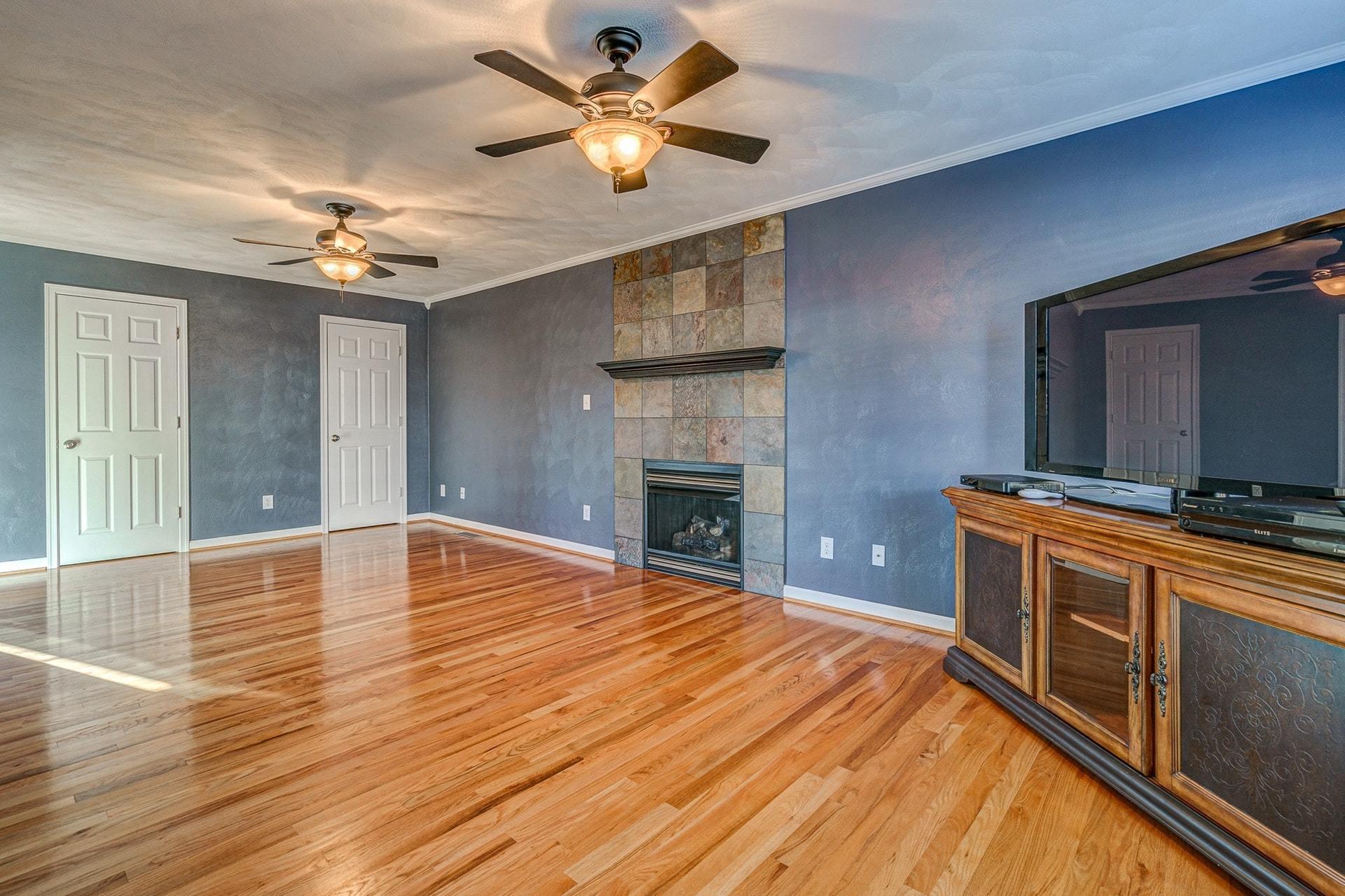 1745 Meadows Road Vinton, VA 24179 - Photo 8 of 38 a view of a livingroom with a fireplace and wooden floor