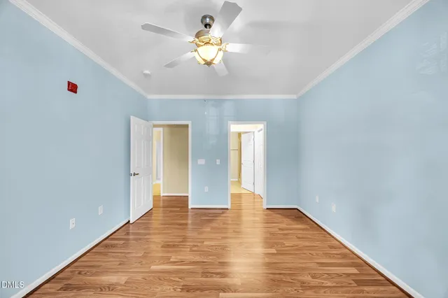 a view of an empty room with window