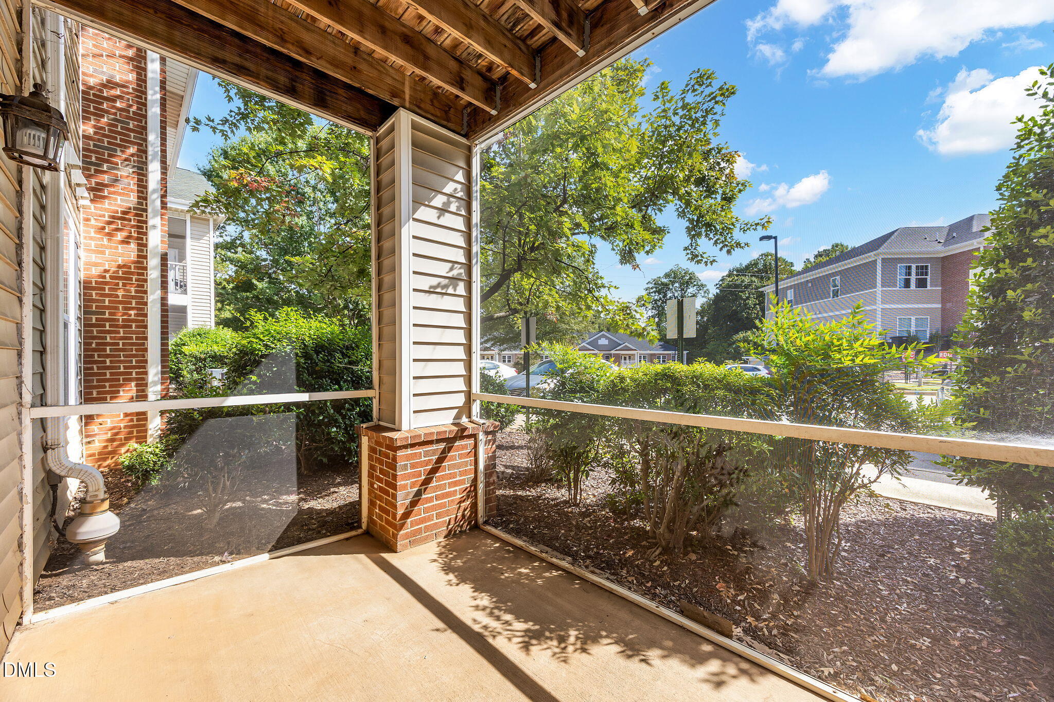 522 Weather Ridge Lane Cary, NC 27513 - Photo 25 of 31 a view of backyard with wooden floor and outdoor seating