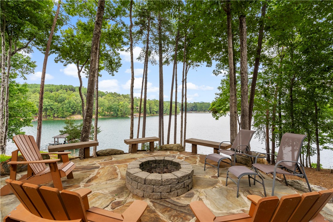 522 Palmer Way Sunset, SC 29685 - Photo 38 of 50 Firepit