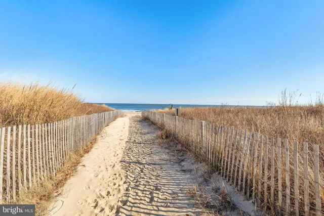 a view of balcony with wooden floor