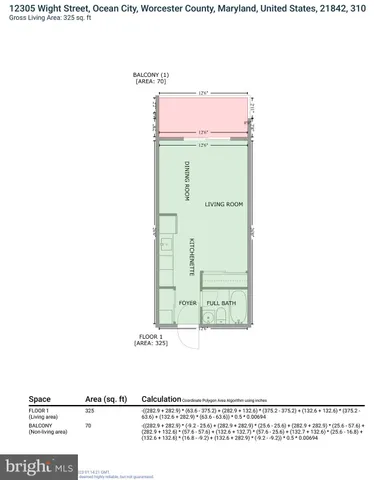 $260,000 | 12305 Wight Street, Unit 310, Ocean City, MD 21842