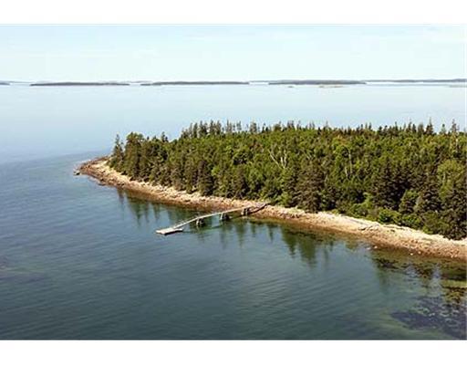 1 Nutterdrive The Point Bass Harbor, ME 04653 - Photo 16 of 16 Aerial View. The Point and deep...