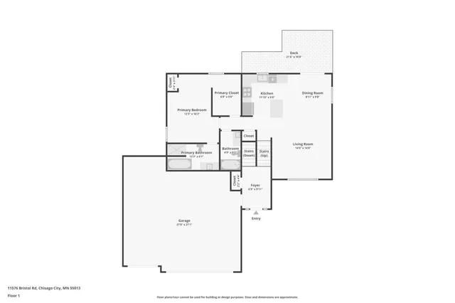 $410,000 | 11576 Bristol Road, Chisago City, MN 55013