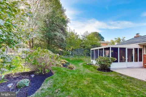 a view of a back yard