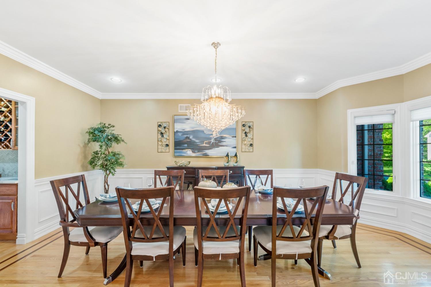34 Richard Road Edison, NJ 08820 - Photo 6 of 76 a view of a dining room with furniture window and outside view