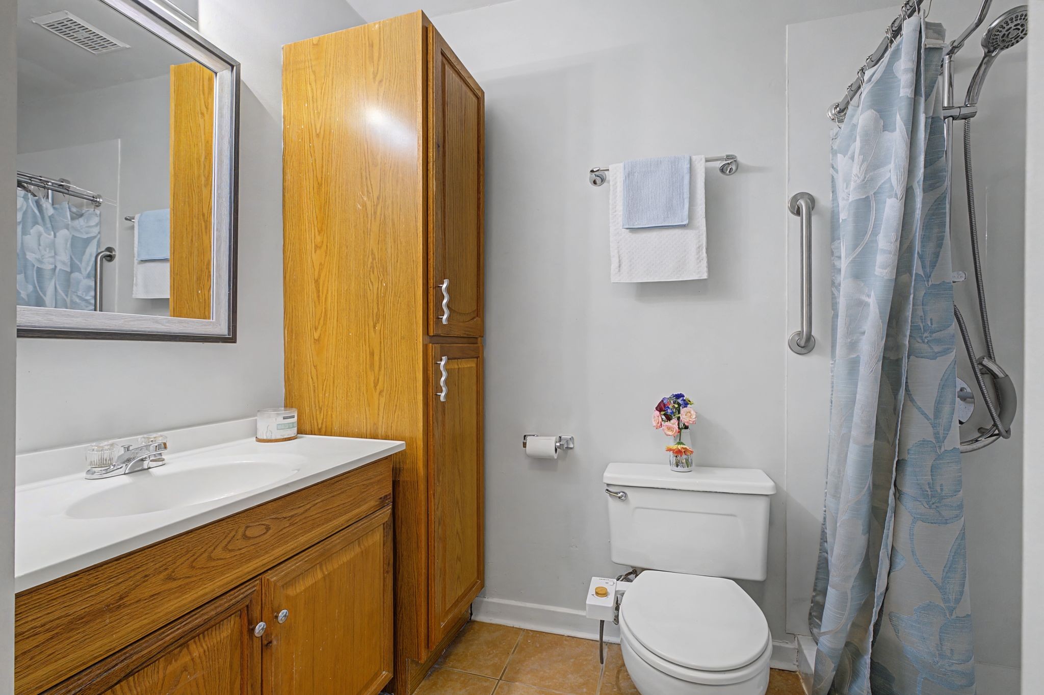 218 Harpers Mill Road Hermitage, TN 37076 - Photo 23 of 29 a bathroom with a sink mirror vanity and toilet