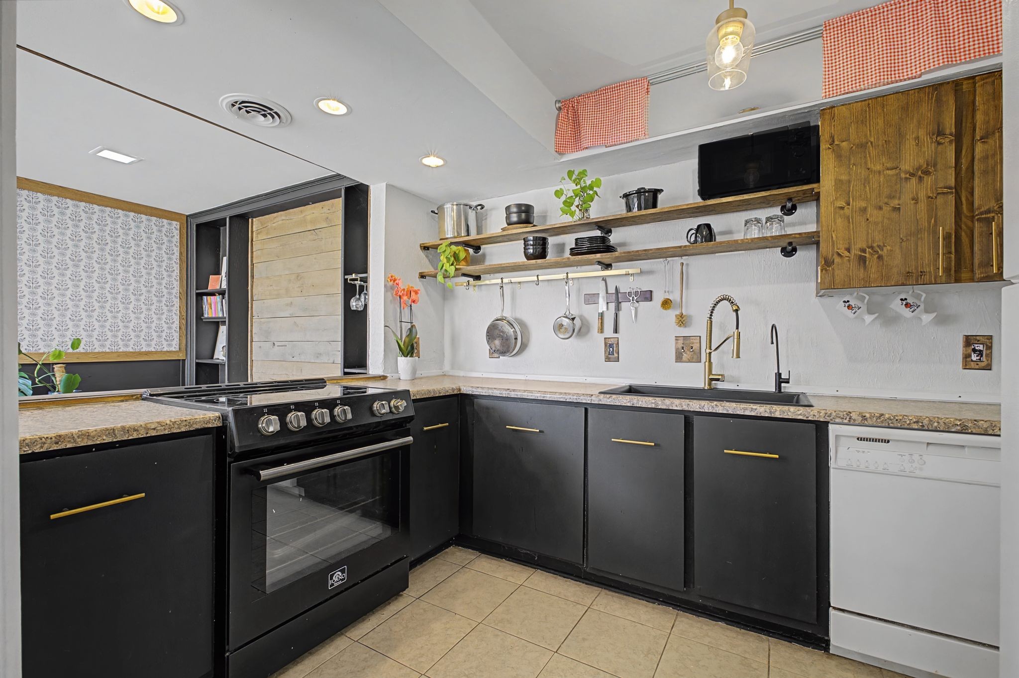 218 Harpers Mill Road Hermitage, TN 37076 - Photo 10 of 29 a kitchen with a sink stove and microwave