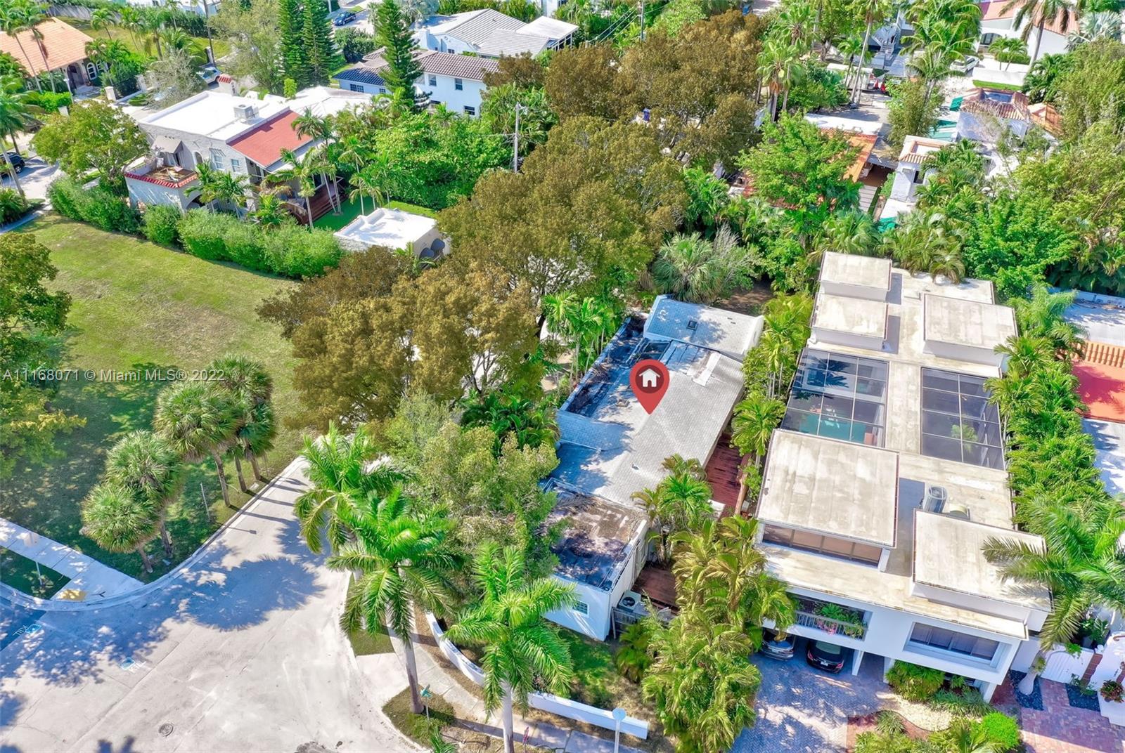 3571 Fair Isle Street Miami, FL 33133 - Photo 23 of 38 an aerial view of a
