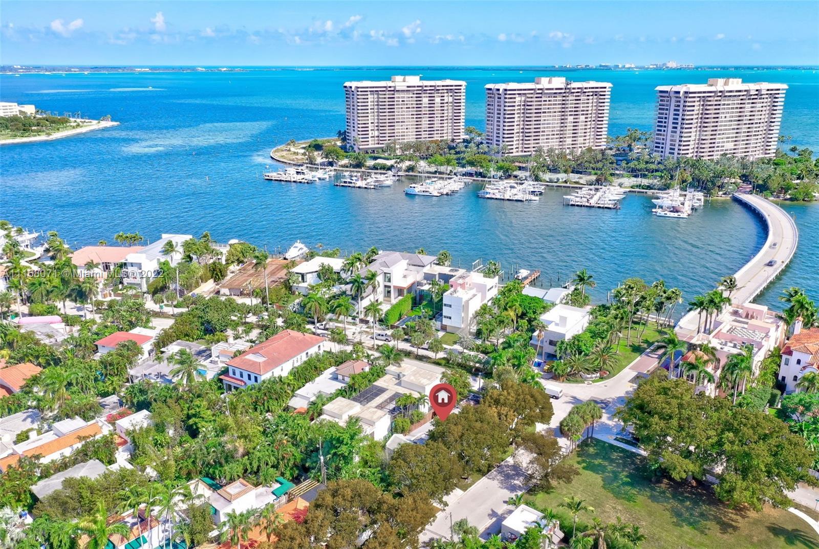 3571 Fair Isle Street Miami, FL 33133 - Photo 30 of 38 a view of a city with an ocean view