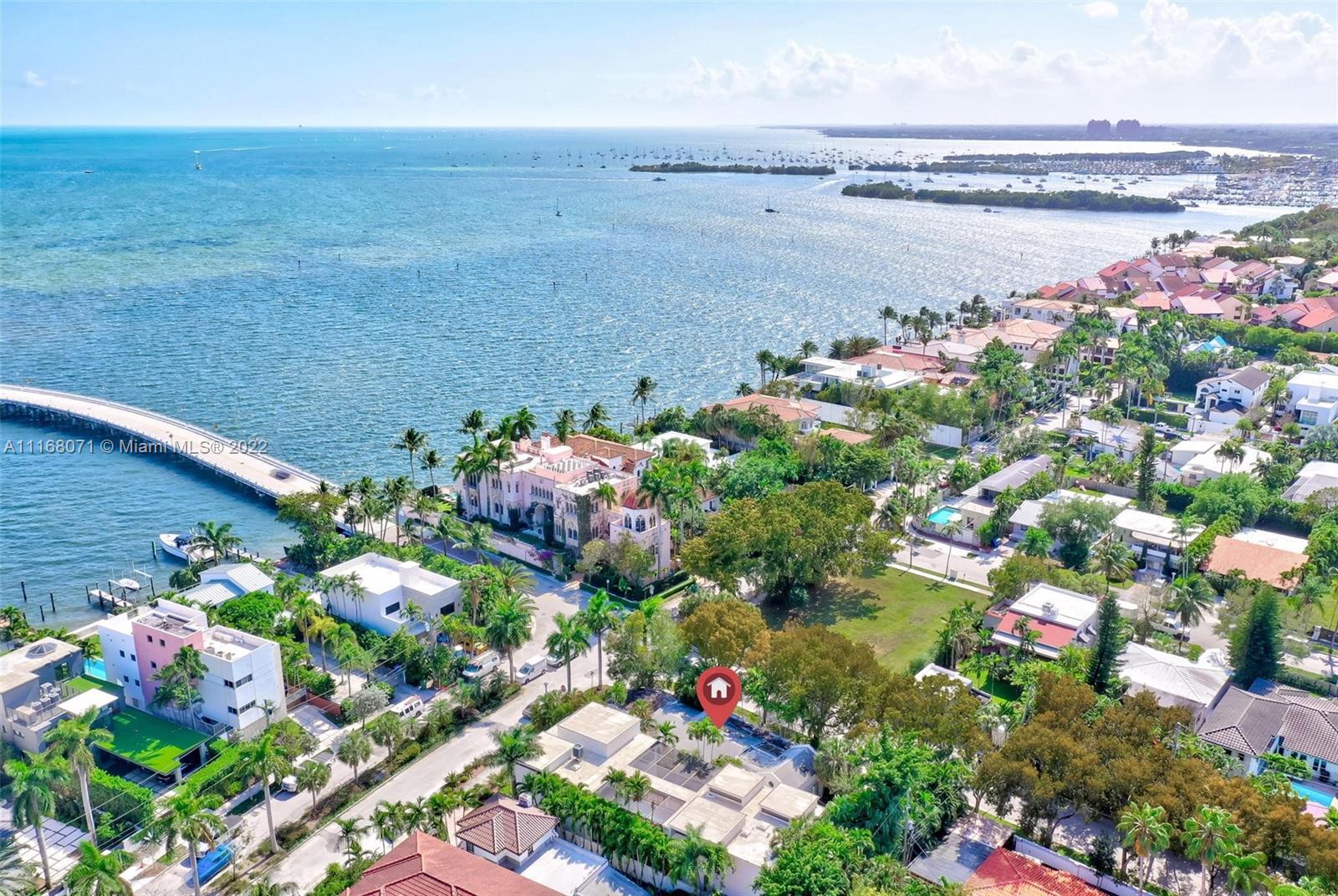 3571 Fair Isle Street Miami, FL 33133 - Photo 32 of 38 a view of a lake