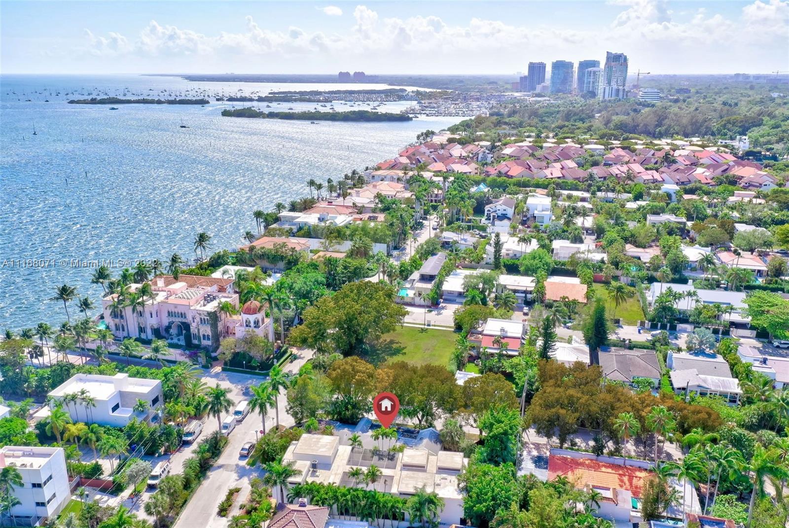 3571 Fair Isle Street Miami, FL 33133 - Photo 33 of 38 a view of a city