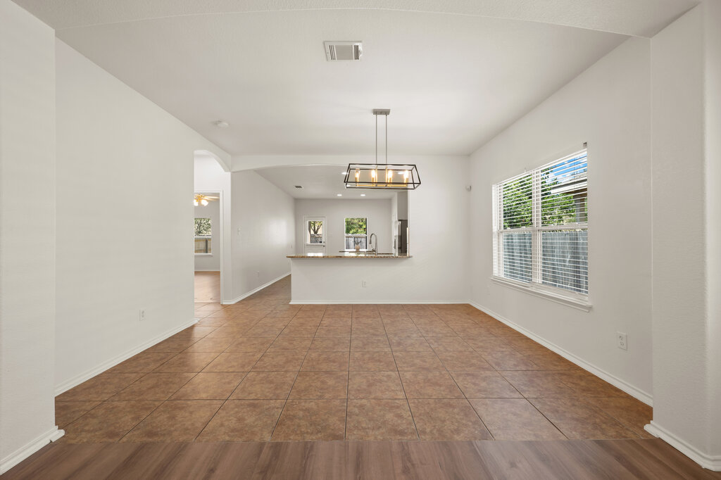 11744 Easy Street Austin, TX 78748 - Photo 40 of 40 An open floorplan connects the spacious dining area directly to the kitchen.